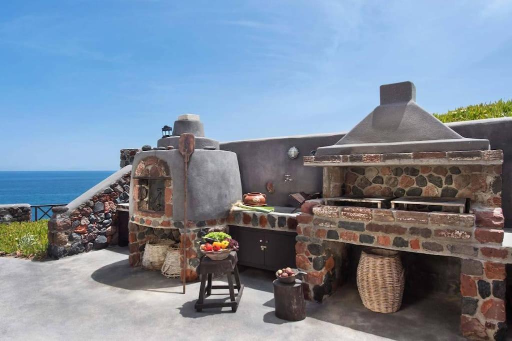 Ramni House: Private Villa With Pool By The Sea イア エクステリア 写真