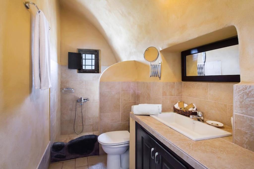 Ramni House: Private Villa With Pool By The Sea イア エクステリア 写真
