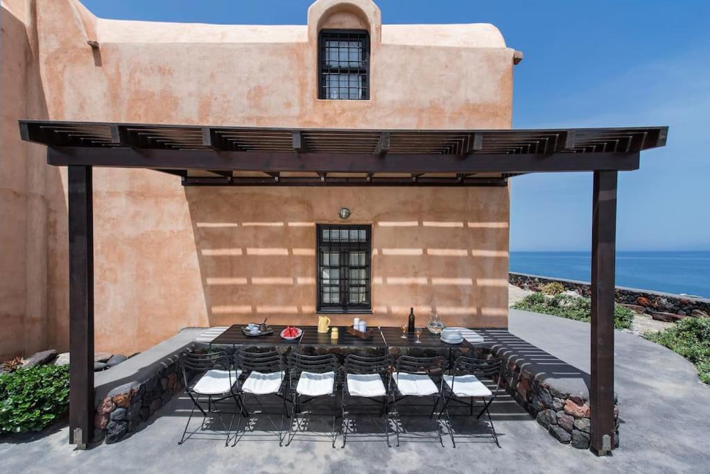 Ramni House: Private Villa With Pool By The Sea イア エクステリア 写真