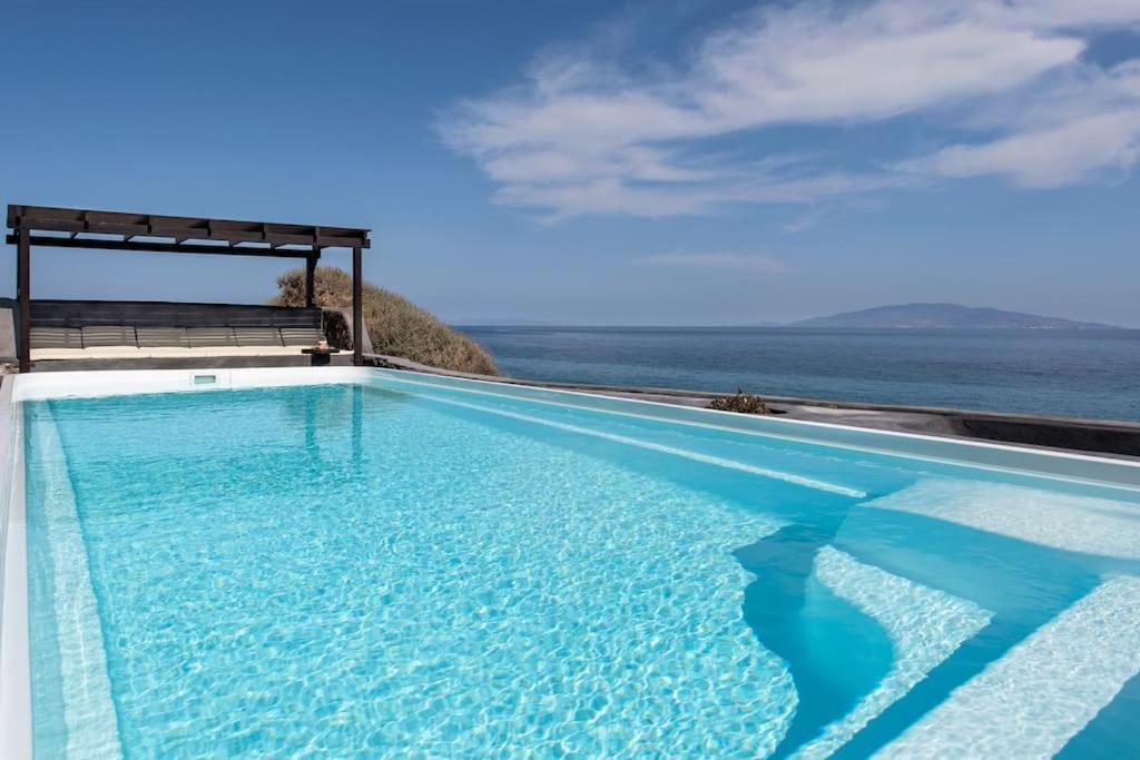 Ramni House: Private Villa With Pool By The Sea イア エクステリア 写真