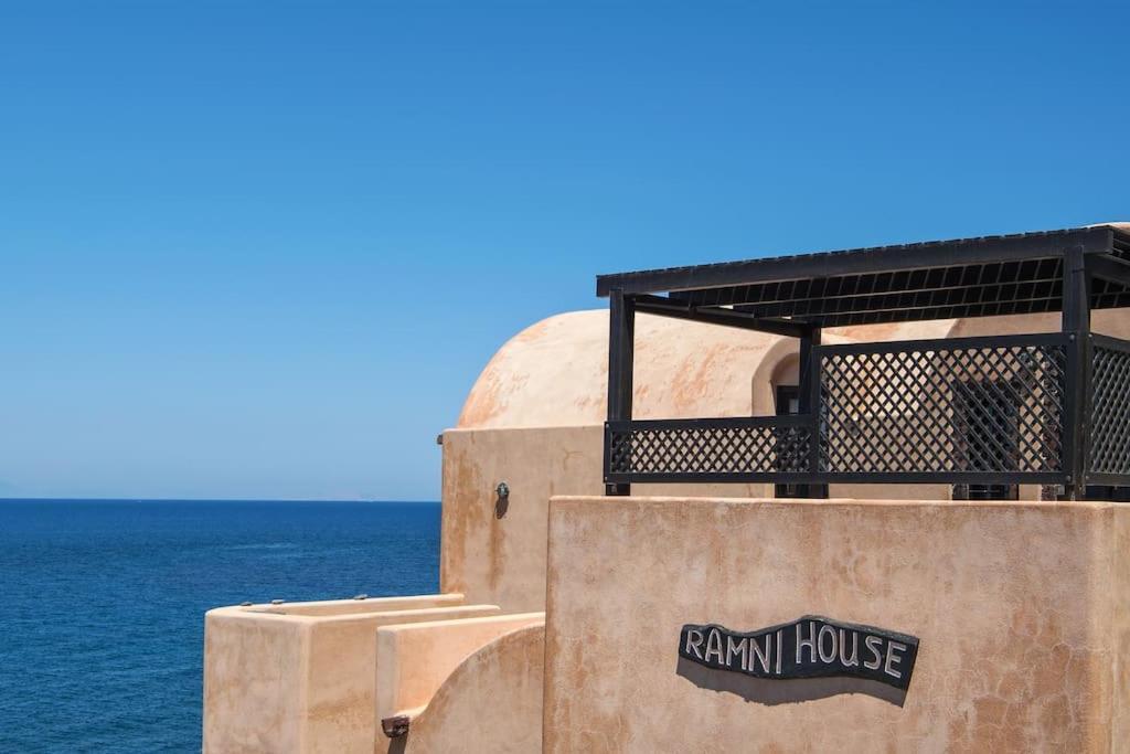 Ramni House: Private Villa With Pool By The Sea イア エクステリア 写真