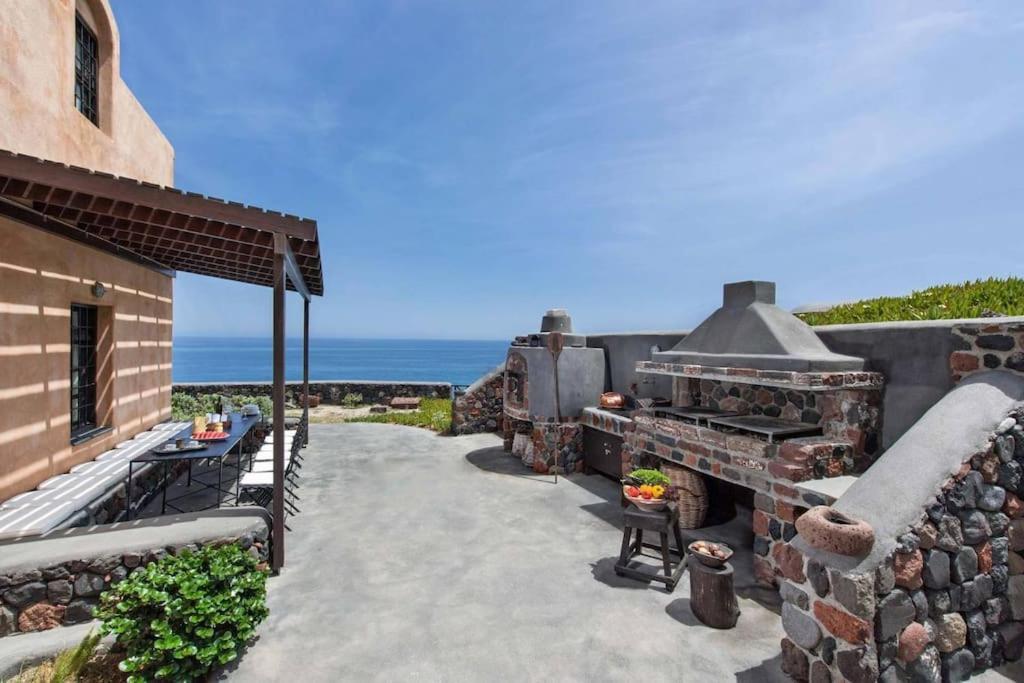 Ramni House: Private Villa With Pool By The Sea イア エクステリア 写真