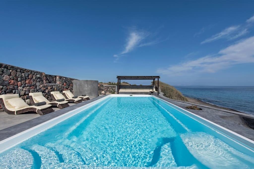 Ramni House: Private Villa With Pool By The Sea イア エクステリア 写真