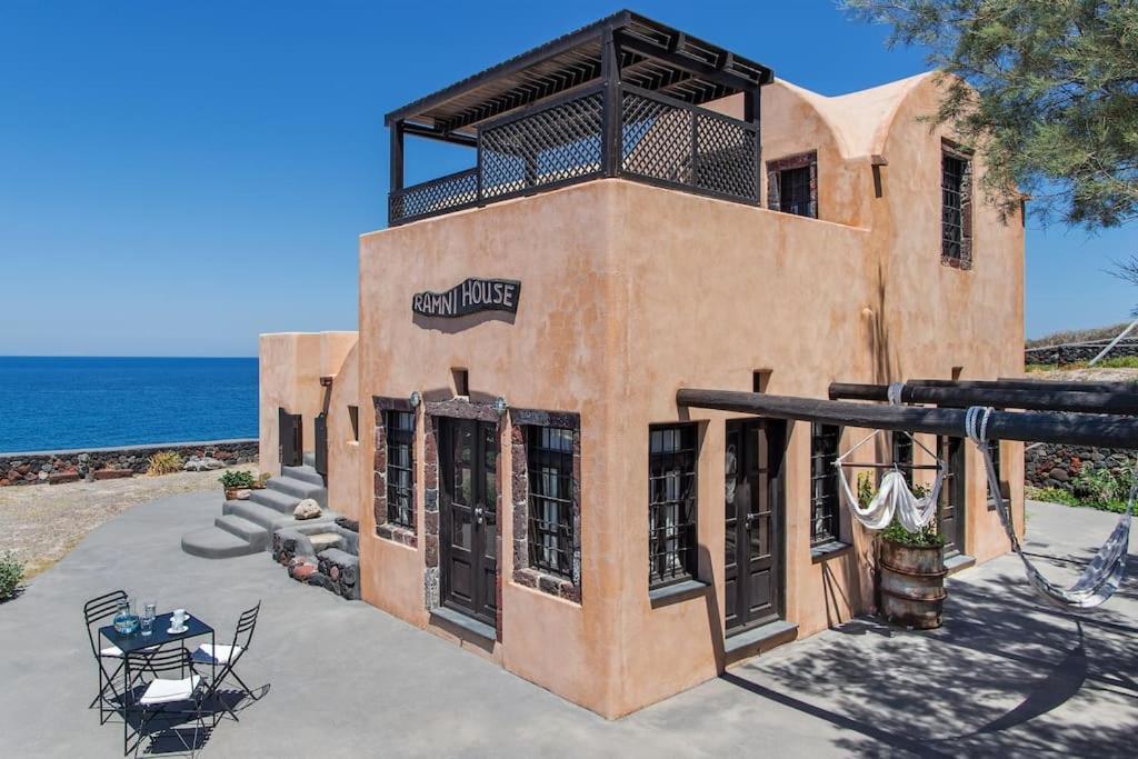Ramni House: Private Villa With Pool By The Sea イア エクステリア 写真