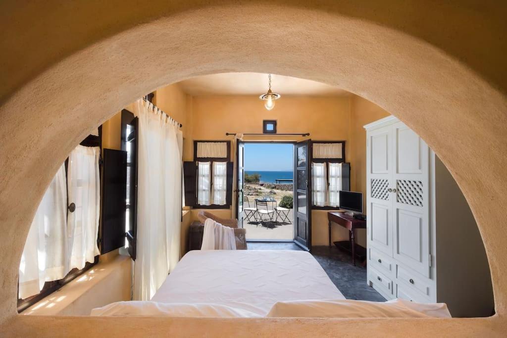 Ramni House: Private Villa With Pool By The Sea イア エクステリア 写真