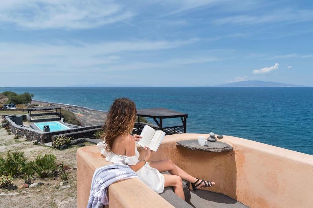 Ramni House: Private Villa With Pool By The Sea イア エクステリア 写真