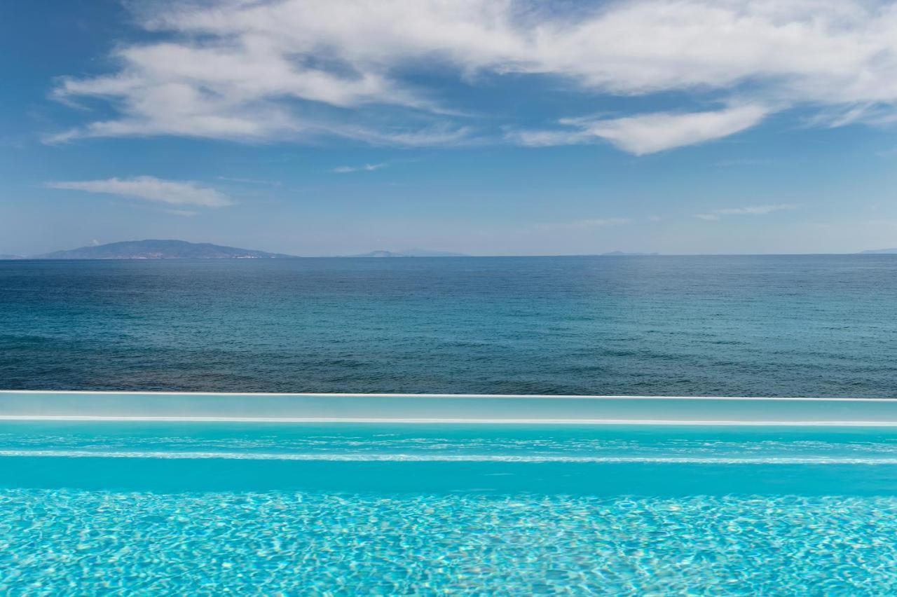 Ramni House: Private Villa With Pool By The Sea イア エクステリア 写真